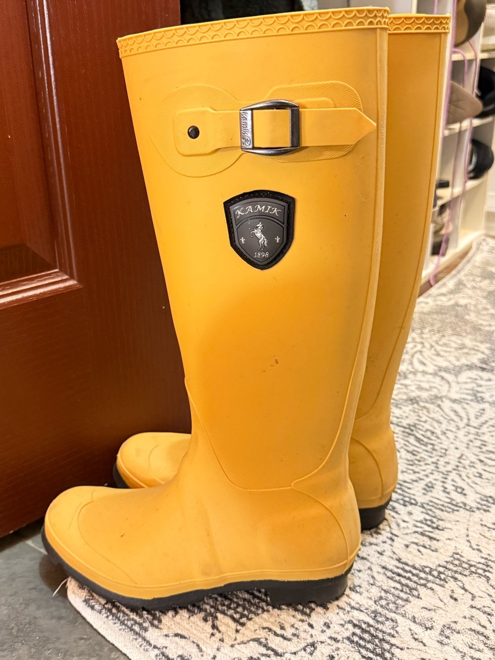 Kamik (made in Canada ) rain-mud boots